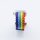 Bandmeister® Armband Flex Braided Loop rainbow für Apple Watch 42/44/45mm
