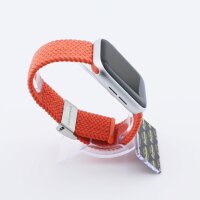 Bandmeister® Armband Flex Braided Loop apricot für Apple Watch 38/40/41mm