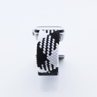 Bandmeister® Armband Flex Braided Loop z-black-white für Apple Watch 38/40/41mm