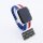 Bandmeister® Armband Flex Braided Loop red white blue für Apple Watch 42/44/45mm