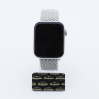 Bandmeister® Armband Flex Braided Loop pearl white für Apple Watch 42/44/45mm