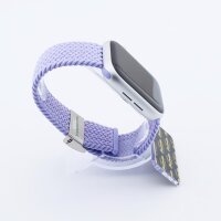 Bandmeister® Armband Flex Braided Loop purple für Apple Watch 38/40/41mm