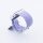 Bandmeister® Armband Flex Braided Loop purple für Apple Watch 42/44/45mm