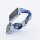 Bandmeister® Armband Flex Braided Loop z-blue-white für Apple Watch 38/40/41mm