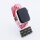 Bandmeister® Armband Flex Braided Loop pink with red für Apple Watch 38/40/41mm
