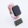 Bandmeister® Armband Flex Braided Loop z-pink-white für Apple Watch 38/40/41mm
