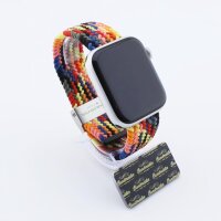 Bandmeister® Armband Flex Braided Loop colorful für Apple Watch 42/44/45mm