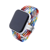 Bandmeister® Armband Flex Braided Loop pride für Apple Watch 42/44/45mm
