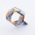 Bandmeister® Armband Flex Braided Loop rainbow wave für Apple Watch 38/40/41mm