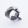 Bandmeister® Armband Flex Braided Loop black with white für Apple Watch 38/40/41mm