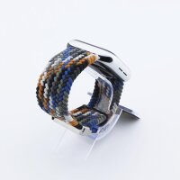 Bandmeister® Armband Flex Braided Loop cowboy für Apple Watch 38/40/41mm
