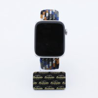 Bandmeister® Armband Flex Braided Loop cowboy für Apple Watch 42/44/45mm