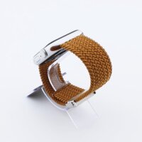 Bandmeister® Armband Flex Braided Loop brown für Apple Watch 42/44/45mm