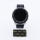 Bandmeister® Armband Silikon Sport Delfin black-gray für Federsteg Uhr 22mm M/L
