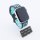 Bandmeister® Armband Silikon Sport Delfin gray-teal für Apple Watch 38/40/41mm