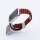 Bandmeister® Armband Flex Braided Loop w-black-red für Apple Watch 38/40/41mm