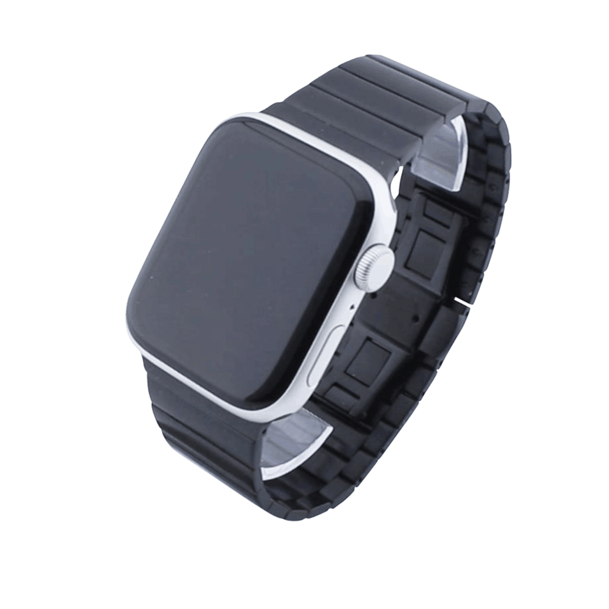 Bandmeister® Armband 1-Segment Edelstahl Corporate space gray für 
