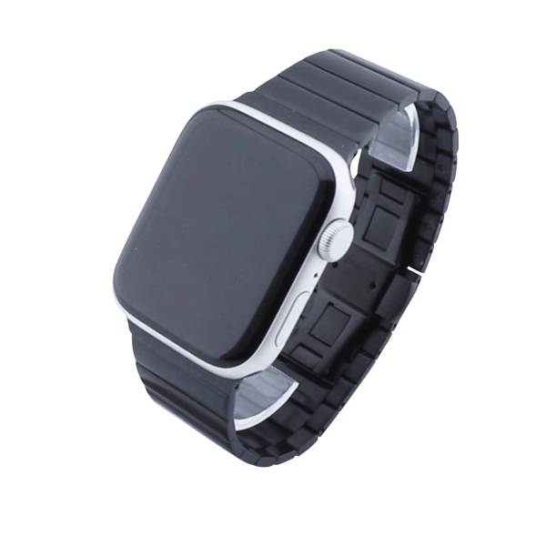 Bandmeister® Armband 1-Segment Edelstahl Corporate space gray für Apple Watch 38/40/41mm