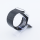 Bandmeister® Armband 1-Segment Edelstahl Corporate space gray für Apple Watch 42/44/45mm