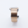 Bandmeister® Armband 1-Segment Edelstahl Corporate rose gold für Apple Watch 42/44/45mm