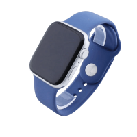 Bandmeister® Armband Silikon für Apple Watch ocean blue M/L 38/40/41mm