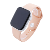 Bandmeister® Armband Silikon für Apple Watch grapefruit M/L 38/40/41mm