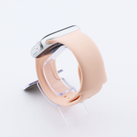 Bandmeister® Armband Silikon für Apple Watch grapefruit S/M 42/44/45/49mm