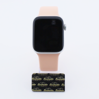 Bandmeister® Armband Silikon für Apple Watch grapefruit M/L 42/44/45/49mm
