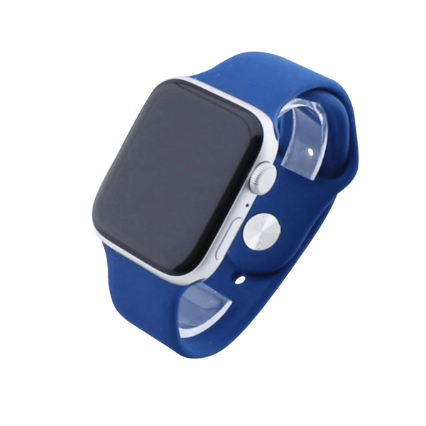 Bandmeister® Armband Silikon für Apple Watch horizon blue S/M 38/40/41mm