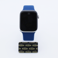 Bandmeister® Armband Silikon für Apple Watch horizon blue S/M 38/40/41mm