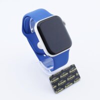 Bandmeister® Armband Silikon für Apple Watch cobalt S/M 42/44/45/49mm