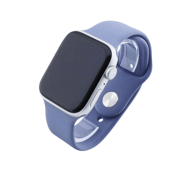 Bandmeister® Armband Silikon für Apple Watch lavender gray M/L 38/40/41mm