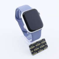 Bandmeister® Armband Silikon für Apple Watch lavender gray M/L 38/40/41mm