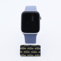 Bandmeister® Armband Silikon für Apple Watch lavender gray S/M 42/44/45/49mm