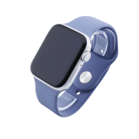 Bandmeister® Armband Silikon für Apple Watch lavender gray M/L 42/44/45/49mm