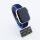 Bandmeister® Armband Flausch Klappverschluss für Apple Watch navy blue 38/40/41 mm