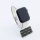Bandmeister® Armband Flausch Klappverschluss für Apple Watch milky white 42/44/45/49 mm