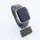 Bandmeister® Armband Flausch Klappverschluss für Apple Watch storm gray 38/40/41 mm