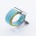 Bandmeister® Armband Flausch Klettverschluss für Apple Watch sunshine 38/40/41mm