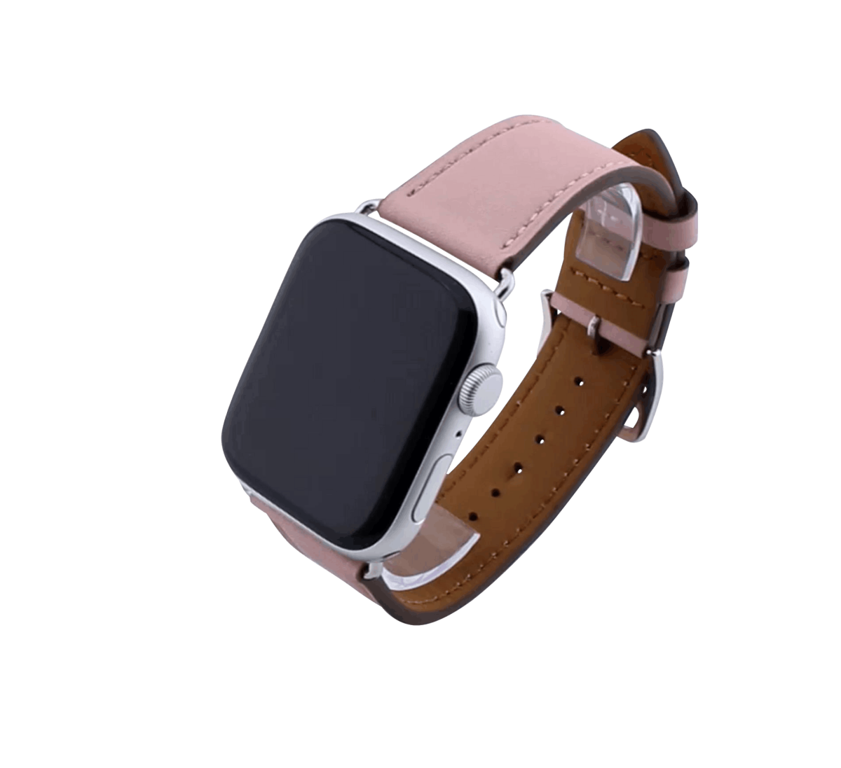 Bandmeister® Armband Echtleder Carpo pink für Apple Watch 