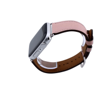 Bandmeister® Armband Echtleder Carpo pink für Apple Watch 38/40/41mm