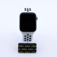 Bandmeister® Armband Silikon Pace white - black für Apple Watch 38/40/41mm