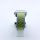 Bandmeister® Armband Silikon Pace lightgray - neonyellow für Apple Watch 38/40/41mm