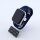 Bandmeister® Armband Silikon Pace deepblue - black für Apple Watch 42/44/45mm