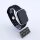 Bandmeister® Armband Silikon Pace darkgray - black für Apple Watch 38/40/41mm