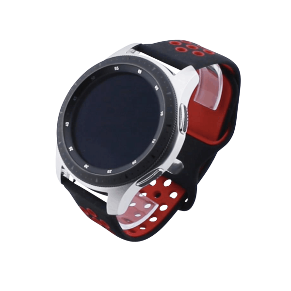 black - red